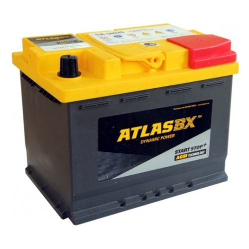Аккумулятор автомобильный Atlas AGM SA 60Ah (о.п.) 56020
